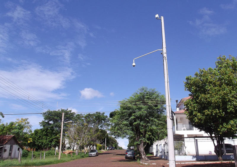 Sistema de videomonitoramento da cidade está auxiliando em fiscalizações